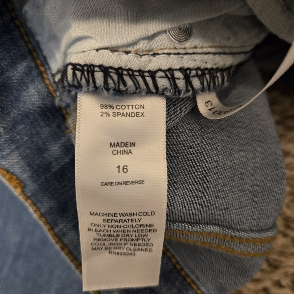 NY&C Size 16 Mid-Rise Super Skinny Jeans Medium Wash - Picture 14 of 14